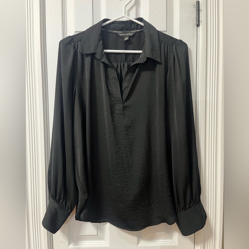 Banana Republic Black Blouse